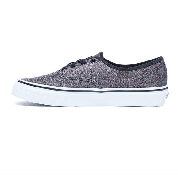 Vans, Authentic 'Glitter -‎ Rainbow Black' Trainers, Size 7 - Picture 10 of 15